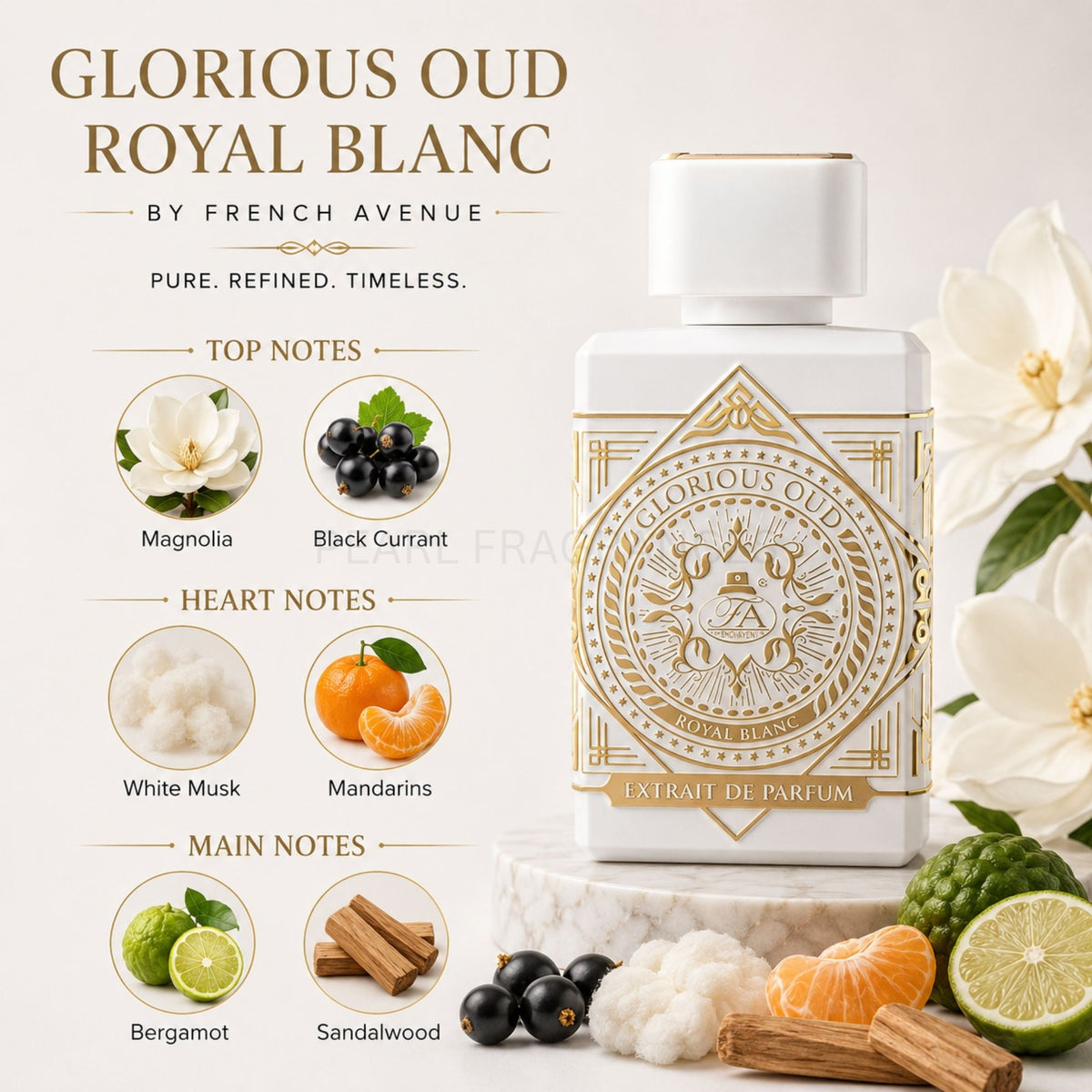 Glorious Oud Royal Blanc French Avenue 100ml EDP