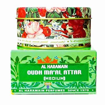 Haramain Oudh Ma’Al Attar (Medium) 40g Bakhoor