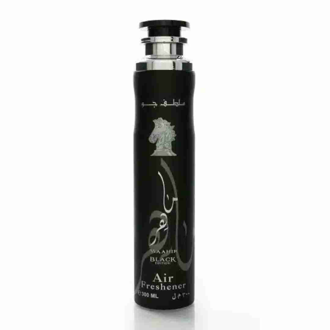 Maahir Black Air Freshener 300ml by Lattafa