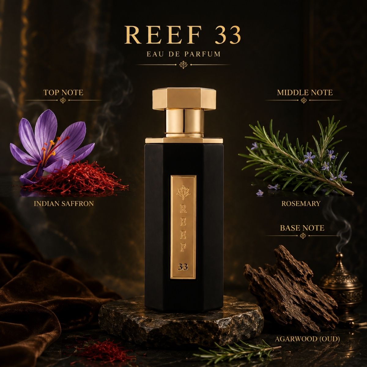 Reef 33 Perfume 100ml Eau De Parfum Spray