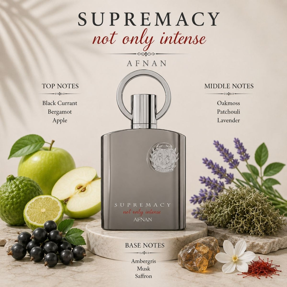 Supremacy Not Only Intense Gift Set 100ml EDP by Afnan