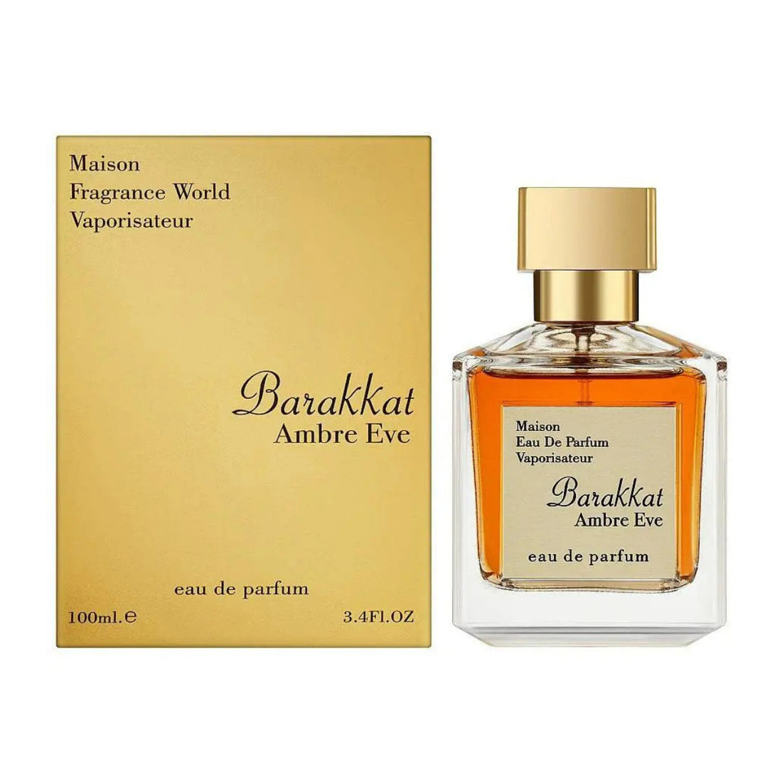 Barakkat Ambre Eve Fragrance World 100ml EDP
