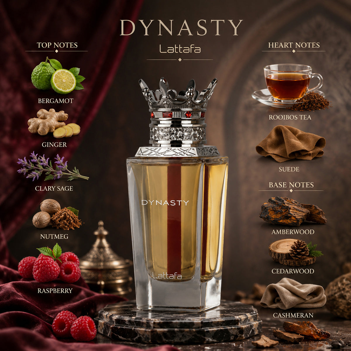 Lattafa Dynasty 100ml Eau De Parfum Spray